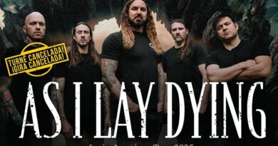 Turnê latino-americana do AS I LAY DYING é cancelada